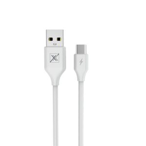 MX LAIDO RINKINYS 2.4A/TYPE-C/1M BALTAS - Image 2