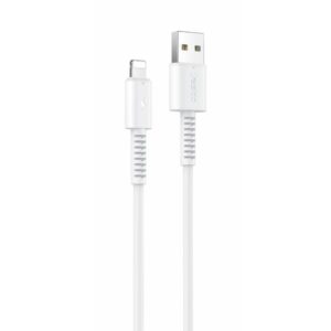YESIDO KABELIS CA120 18W USB/LIGHTNING 1M PVC 2A BALTAS