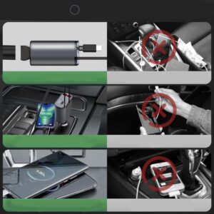 AUTOMOBILINIS ĮKROVIKLIS T-PHOX FLEXIT 4IN1 86W PILKAS - Image 5