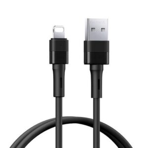 KABELIS REMAX LEYA SERIES RC-C093 2,4A USB/LIGHTNING JUODAS