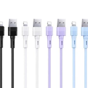 KABELIS REMAX LEYA SERIES RC-C093 2,4A USB/LIGHTNING JUODAS - Image 2