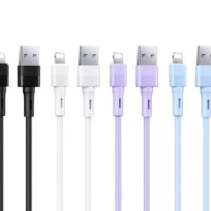KABELIS REMAX LEYA SERIES RC-C093 2,4A USB/LIGHTNING BALTAS - Image 2