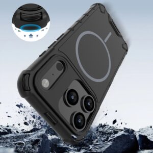 Defender 2in1 Mag dėklas, skirtas Apple iPhone 16 Pro 6,3" juodas - Image 6