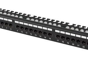 Lanberg PPUA-1124-B komutacinė panelė 1U