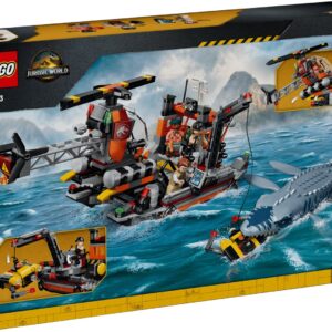 LEGO JURASSIC WORLD 77983 Mosazauro ataka iš valties - Image 2