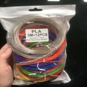 3D rašiklio siūlas 36m - rinkinys (3m x 12 spalvų) - Image 4