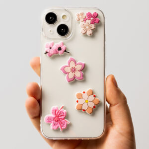 3D lipdukas Pink blossom 5 vnt. rinkinys - Image 3