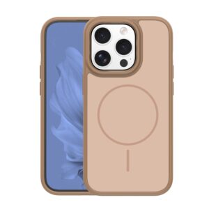 Frame Thin Mag dėklas, skirtas Apple iPhone 15 Pro 6,1" rudas