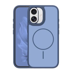 Frame Thin Mag dėklas, skirtas Apple iPhone 16 6,1" tamsiai mėlynas
