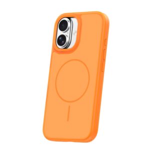 Frame Thin Mag dėklas, skirtas Apple iPhone 16 6,1" oranžinis - Image 2