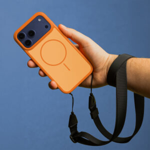 Frame Thin Mag dėklas, skirtas Apple iPhone 16 6,1" oranžinis - Image 6