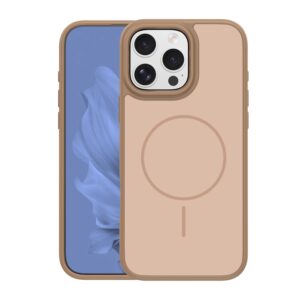 Frame Thin Mag dėklas, skirtas Apple iPhone 16 Pro 6,3" rudas