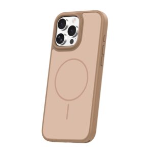 Frame Thin Mag dėklas, skirtas Apple iPhone 16 Pro 6,3" rudas - Image 2
