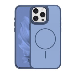 Frame Thin Mag dėklas, skirtas Apple iPhone 16 Pro 6,3" tamsiai mėlynas
