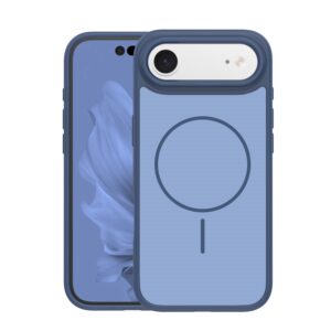 Frame Thin Mag dėklas, skirtas Apple iPhone 17 Air 6,6" tamsiai mėlynas