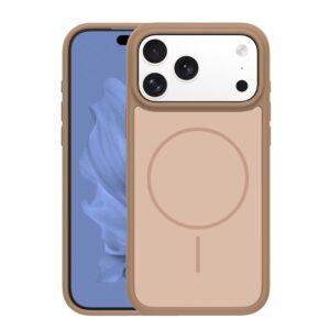 Frame Thin Mag dėklas Apple iPhone 17 Pro 6,3" / 18 Pro 6,3" rudas