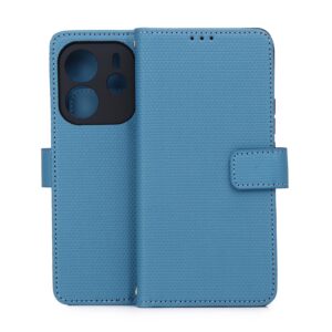 Išmanusis trikampio formos dėklas, skirtas Honor 600 lite, mėlynas