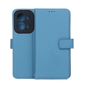 Išmanusis „Triangle“ dėklas, skirtas Xiaomi Redmi 15C 4G EU / 15C 5G EU (173.16 x 81.06 x 8.2 mm), mėlynas