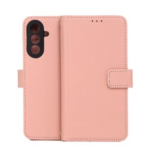 Išmanusis „Triangle“ dėklas, skirtas Samsung Galaxy A17 4G / A17 5G / A26 5G, rožinis