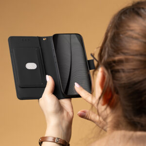 Išmanusis „Triangle“ dėklas, skirtas Samsung Galaxy A57 5G, juodas - Image 6