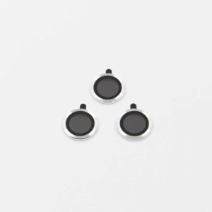 „Apple iPhone 18 Pro“ kameros lęšių apsaugų rinkinys, sidabrinės spalvos