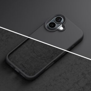 Etteri silikoninis Mag dėklas Apple iPhone 17 juodas - Image 9