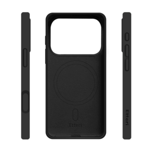 Etteri silikoninis Mag dėklas, skirtas Apple iPhone 17 Pro / 18 Pro, juodas - Image 4