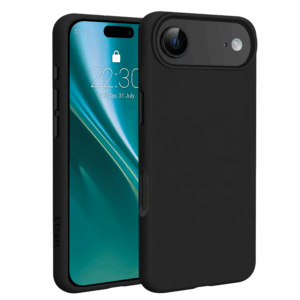 Etteri silikoninis Mag dėklas, skirtas Apple iPhone 17 Air, juodas
