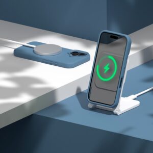 Etteri silikoninis Mag dėklas, skirtas Apple iPhone 17, tamsiai mėlynas - Image 5