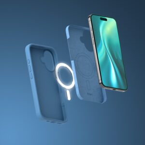 Etteri silikoninis Mag dėklas, skirtas Apple iPhone 17, tamsiai mėlynas - Image 6