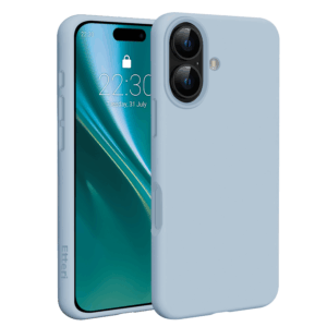 Etteri silikoninis Mag dėklas, skirtas Apple iPhone 17, šviesiai mėlynas