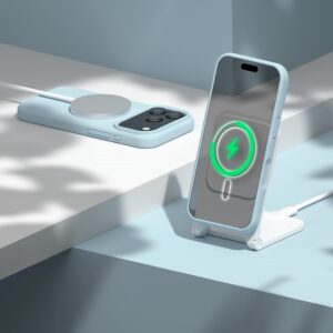 Etteri silikoninis Mag dėklas, skirtas Apple iPhone 17 Pro Max / 18 Pro Max, šviesiai mėlynas - Image 5