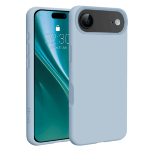 Etteri silikoninis Mag dėklas, skirtas Apple iPhone 17 Air, šviesiai mėlynas