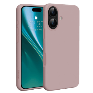 Etteri silikoninis Mag dėklas, skirtas Apple iPhone 17, šviesiai rožinis