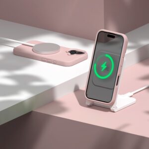 Etteri silikoninis Mag dėklas, skirtas Apple iPhone 17, šviesiai rožinis - Image 5