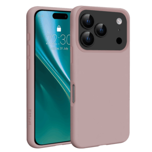 Etteri silikoninis Mag dėklas, skirtas Apple iPhone 17 Pro Max / 18 Pro Max, šviesiai rožinis