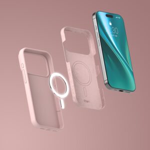 Etteri silikoninis Mag dėklas, skirtas Apple iPhone 17 Pro Max / 18 Pro Max, šviesiai rožinis - Image 9