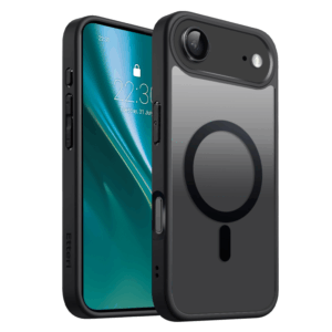Etteri Matt Mag dėklas, skirtas Apple iPhone 17 Air, juodas