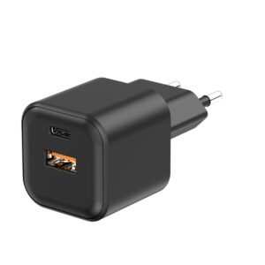 Setty sieninis įkroviklis USB-A + USB-C 35W LSGaN-AC-351 juodas - Image 6