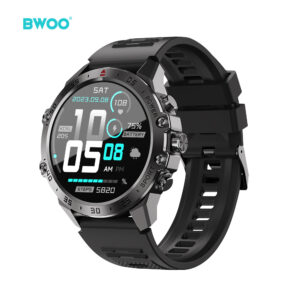 BWOO išmanusis laikrodis WA-08 1.43” AMOLED juodas