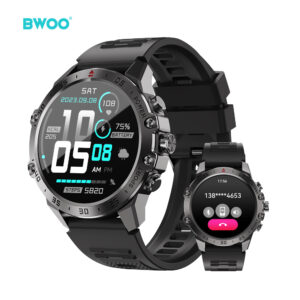 BWOO išmanusis laikrodis WA-08 1.43” AMOLED juodas - Image 4
