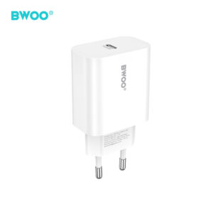 BWOO sieninis įkroviklis CDA233 PD 20W 1x USB-C su USB-C - Lightning laidu baltas - Image 4