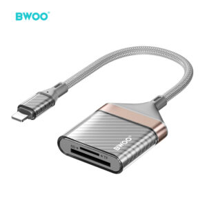 BWOO Adapteris Lightning į SD kortelę / TF kortelę BZ63