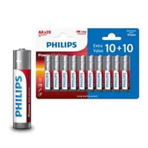 Baterija PHILIPS AA LR6 lizdinė pakuotė 10+10 vnt.
