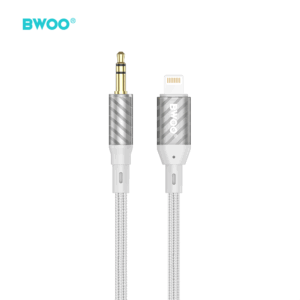 BWOO AUX laidas Lightning į 3.5mm jungtį audio AUX073