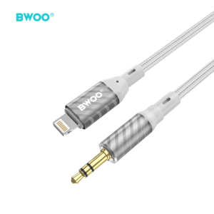 BWOO AUX laidas Lightning į 3.5mm jungtį audio AUX073 - Image 2