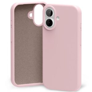 Mercury Silicone dėklas Apple iPhone 17 rožinės smėlio spalvos