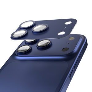 Etteri pilna kameros objektyvo apsauga, skirta Apple iPhone 17 Pro Max, mėlyna
