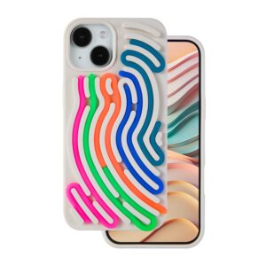 „Pasidaryk pats“ gyvatės odos imitacijos dėklas, skirtas Apple iPhone 11, smėlio spalvos