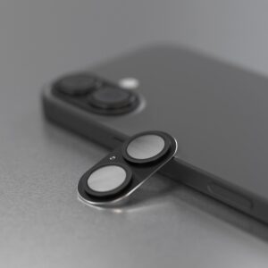 Etteri pilna kameros objektyvo apsauga, skirta Apple iPhone 17, juoda - Image 2